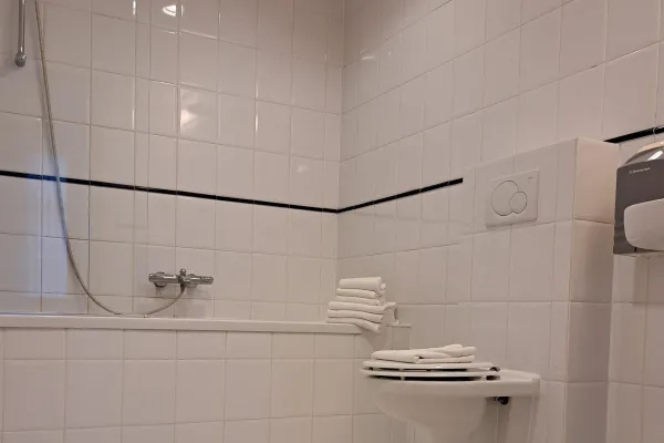 Badkamer met bad